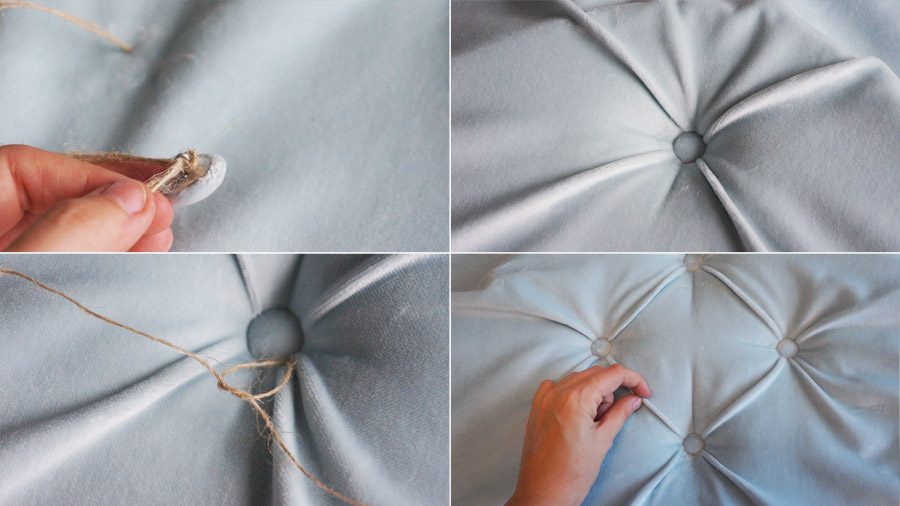 DIY: cómo hacerte un cabecero de lino paso a paso